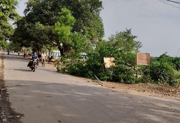 Electricity system affected due to storm in Farrukhabad | फर्रुखाबाद में आंधी-पानी से बिजली व्यवस्था प्रभावित: शहर में 3 बजे सुबह बहाल हुई सप्लाई, 150 गांवों में अभी भी बिजली गुल – Farrukhabad News