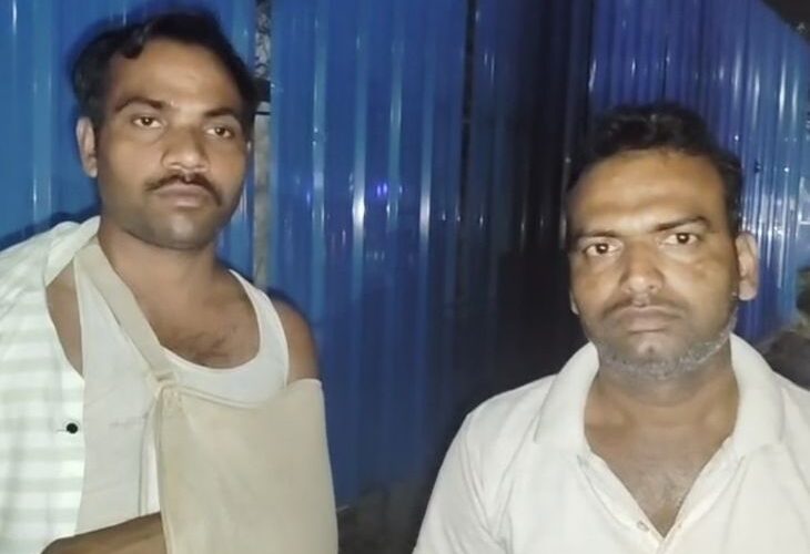 Dispute between ice seller and batasha wala in PGI area | पीजीआई इलाके में बर्फ विक्रेता और बताशे वाले में विवाद: दुकान लगाने को लेकर भिड़े, ईंट-पत्थर चले; धारदार हथियार से हमला – Lucknow News
