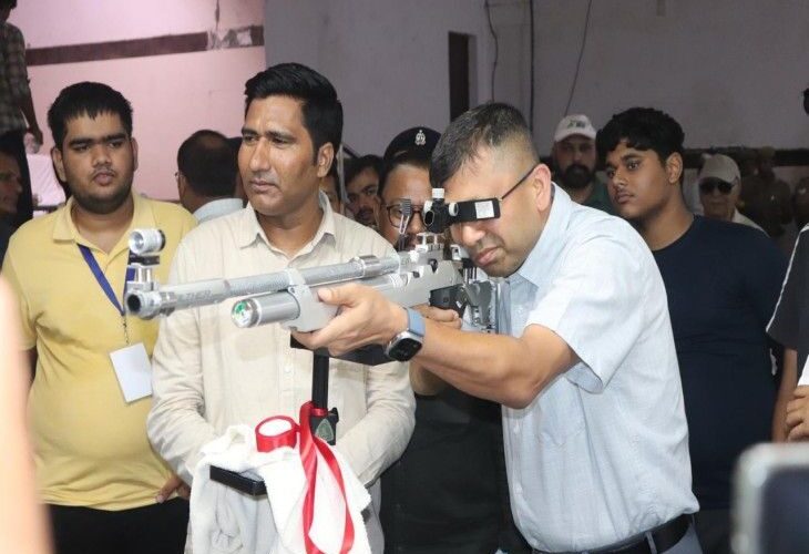 Commissioner and DIG targeted Mathura, 1000 participants will participate | प्री स्टेट शूटिंग चैंपियनशिप: मथुरा में कमिश्नर और DIG ने लगाया निशाना,1000 प्रतिभागी करेंगे शिरकत – Mathura News