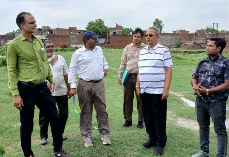 There is a danger of erosion in the villages situated on the banks of the Ganges | गंगा किनारे बसे गांवों में कटान का खतरा: उन्नाव में 8 साल से नहीं बना मार्जिनल बांध, सिंचाई विभाग ने किया निरीक्षण – Unnao News