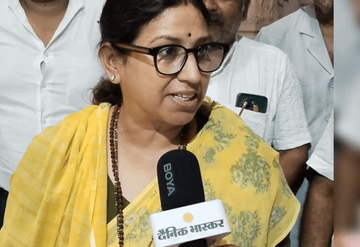 Husband was attacked with RDX… got rebirth | पति पर RDX से हमला हुआ.. मिला पुनर्जन्म: प्रयागराज में मंत्री नंदी की पत्नी अभिलाषा गुप्ता ने कहा- उस दिन को हम लोग उत्सव के रूप में मनाते हैं – Prayagraj (Allahabad) News