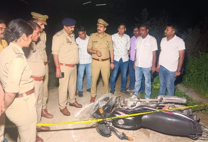 The accused of murdering a girl was injured in a police encounter | युवती की हत्या का आरोपी पुलिस मुठभेड़ में घायल: पैर में गोली लगने के बाद आरोपी ने मांगी माफी, प्रेमिका की हत्या की थी – Noida (Gautambudh Nagar) News