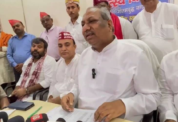 State Minister Sanjay Nishad reached Noida He said, ‘Removing Pooja Pal shows double character and destroys the economy of the opposition’ | नोएडा पहुंचे प्रदेश मंत्री संजय निषाद: बोले ,’ पूजा पाल को निकालना दोहरा चरित्र, विपक्ष की अर्थव्यवस्था को खत्म करना’ – Noida (Gautambudh Nagar) News